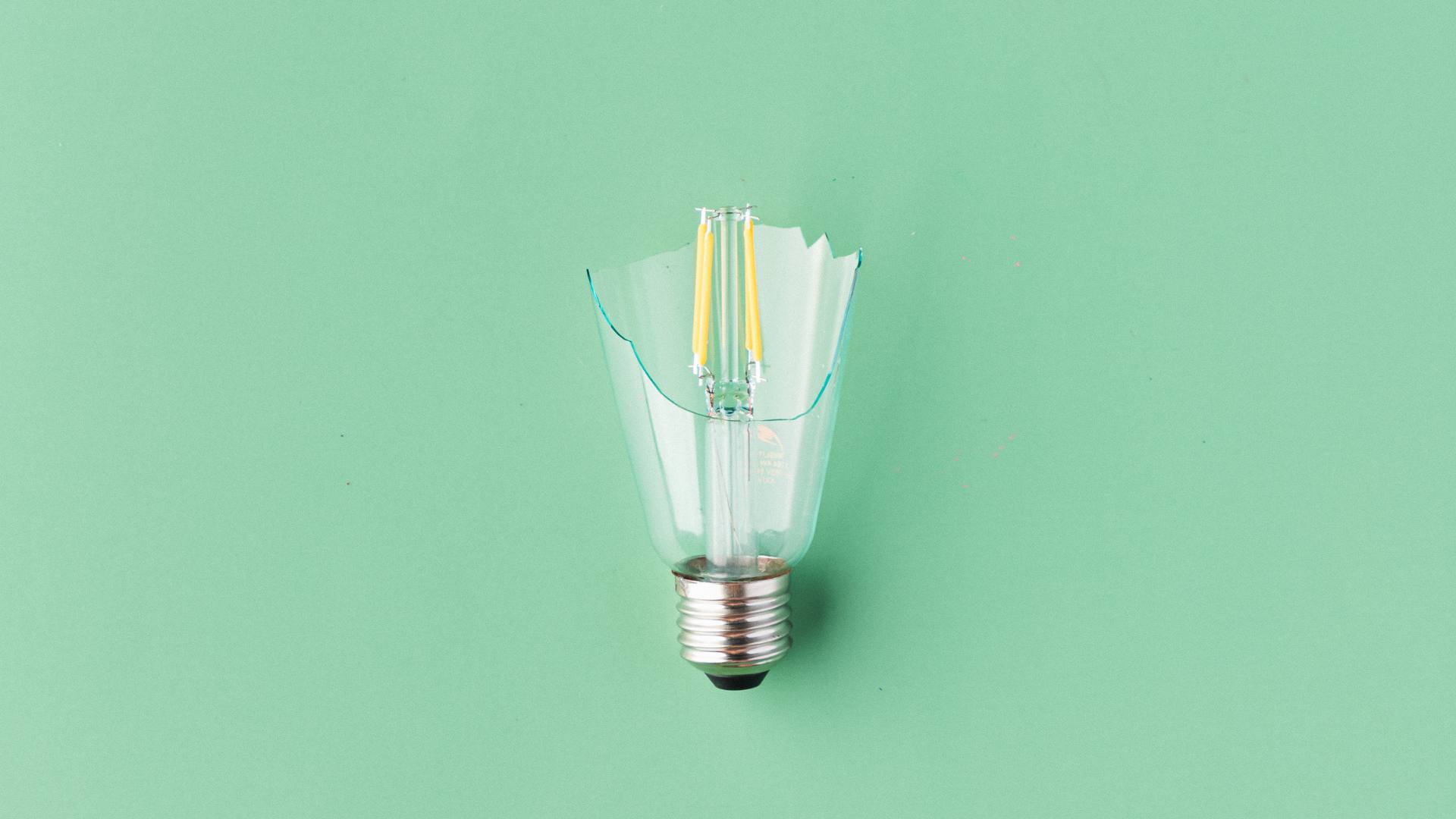 ampoule cassé